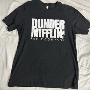 Dunder Mifflin Paper Company Adult XL Original Black T-Shirt